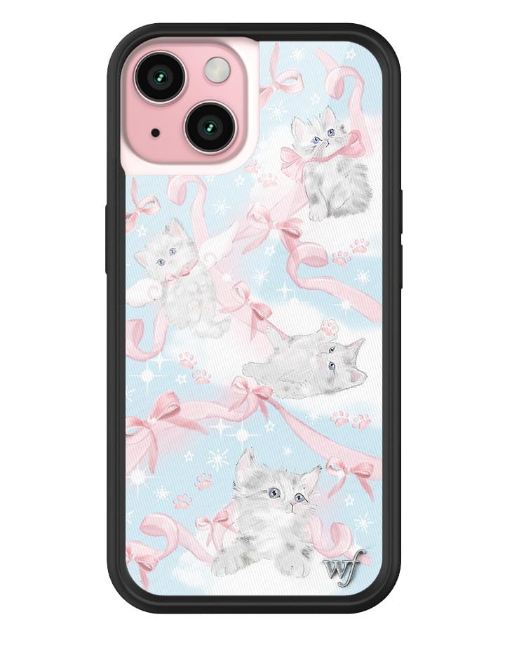 Wildflower Kitten Around iPhone 15 Case Wildflower Cases