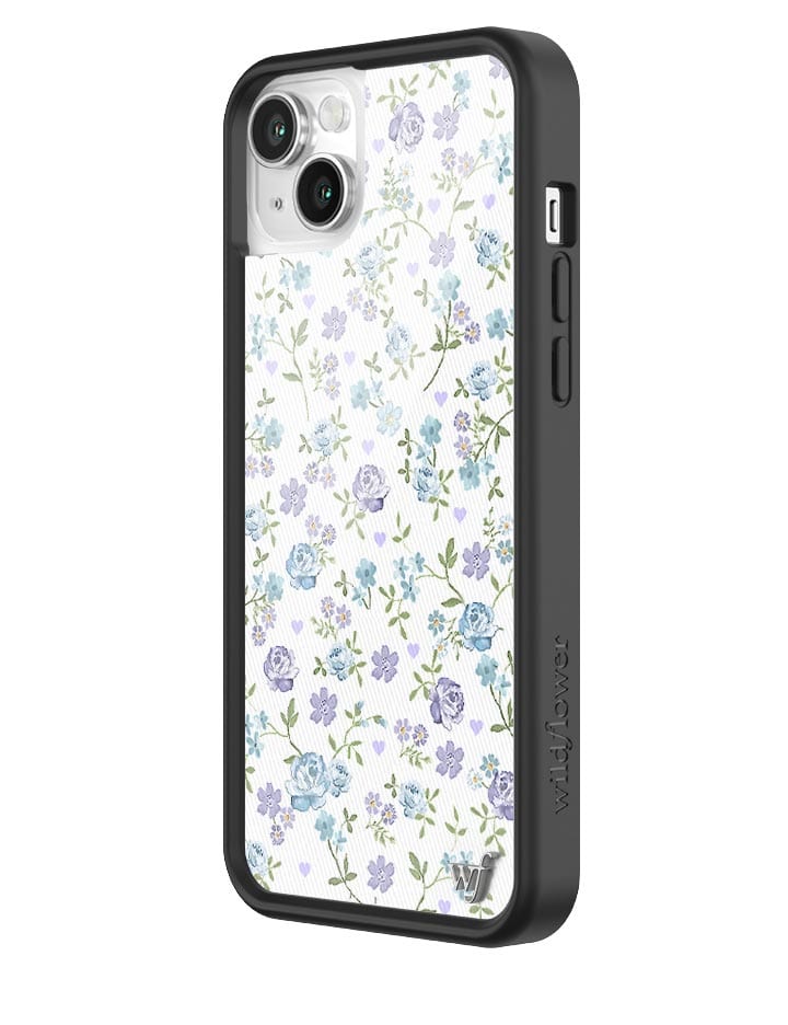 Wildflower Lilac and Blue Floral iPhone 14 Plus Case – Wildflower 