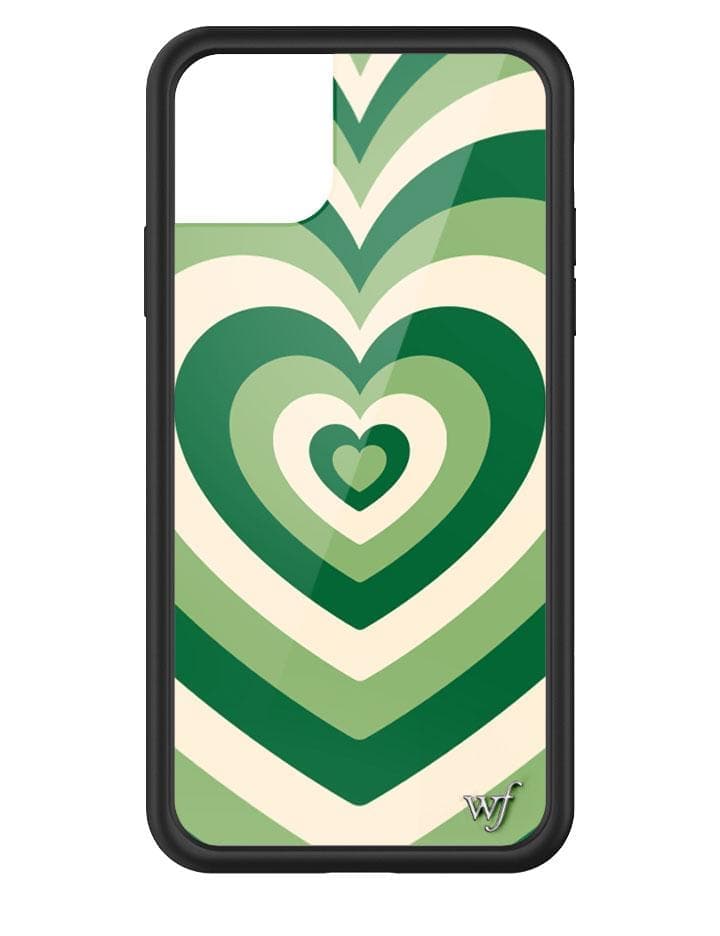 iPhone 11 Pro Max Case Corteccia Card Green