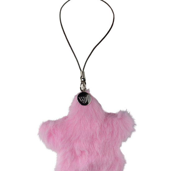 Wildflower Pink Fluffy Star Charm