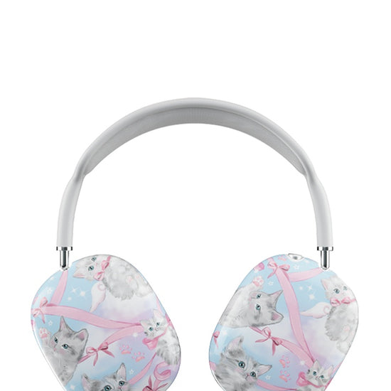 Wildflower Kitten Around AirPods Max Cover