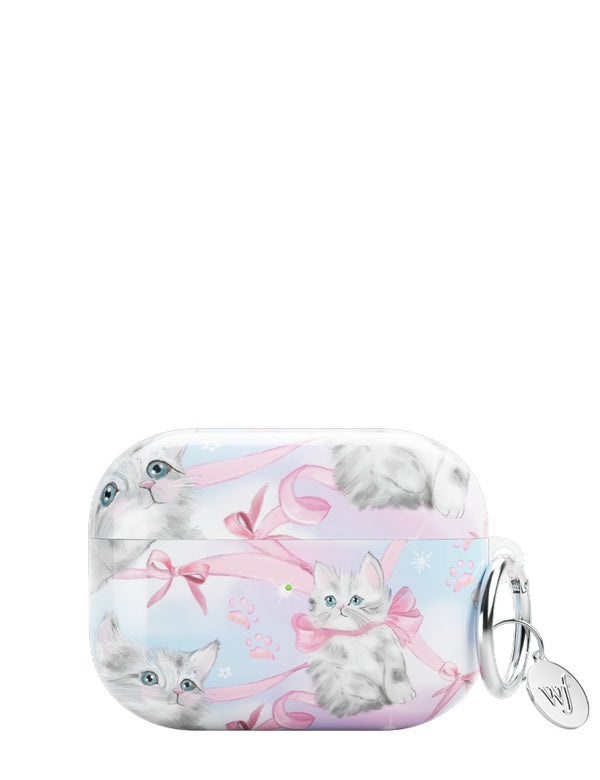 Wildflower Kitten Around AirPods Pro Case