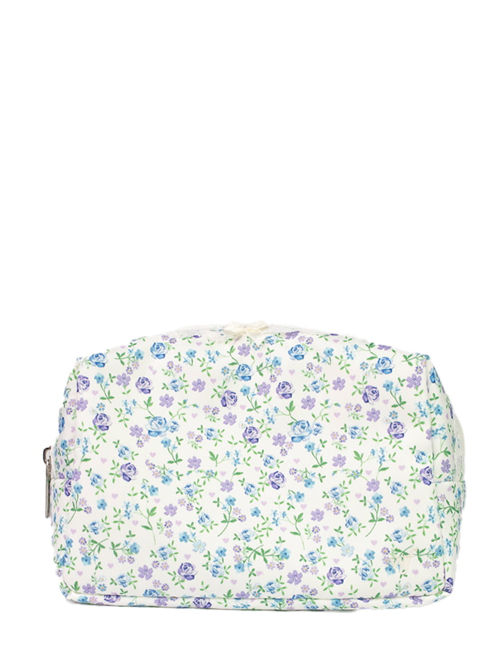 Lilac and Blue Floral Perfect Pouch – Wildflower Cases