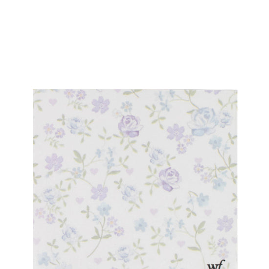 Wildflower Sticky Notes Lilac and Blue Floral Cute Flowers Office