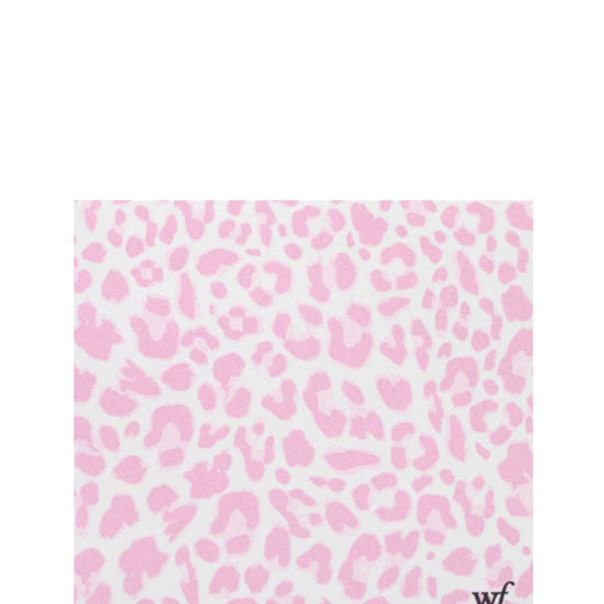 Wildflower Sticky Notes Pink Meow Cute Leopard Office