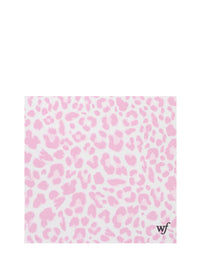 Wildflower Sticky Notes Pink Meow Cute Leopard Office