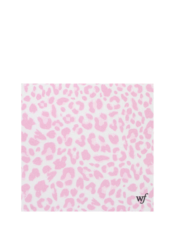 Wildflower Sticky Notes Pink Meow Cute Leopard Office