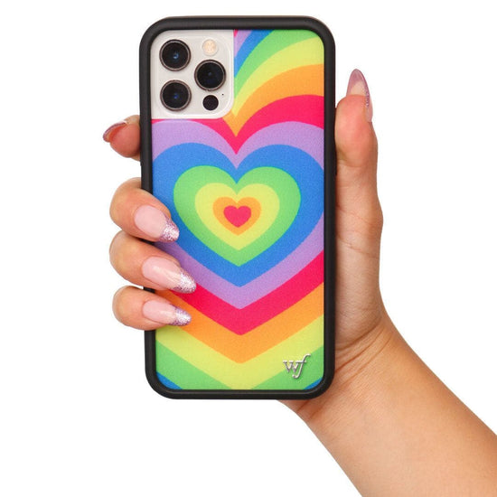 Wildflower Rainbow Latte Love iPhone Case Lifestyle Image 01