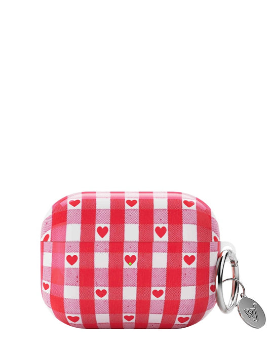 Red Gingham AirPods 