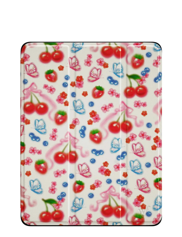 Wildflower Sweet Cherries iPad Folio 12.9in