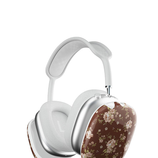 Brown Floral AirPods Max Cover 