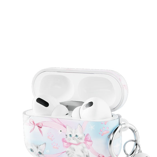 Wildflower Kitten Around AirPods Pro Case