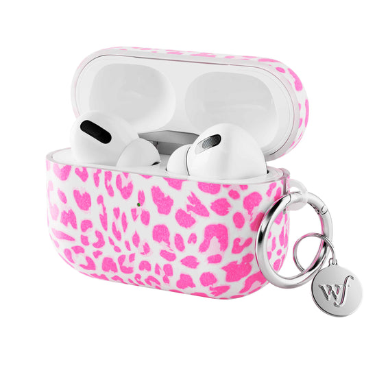 wildflower pink meow airpodspro case