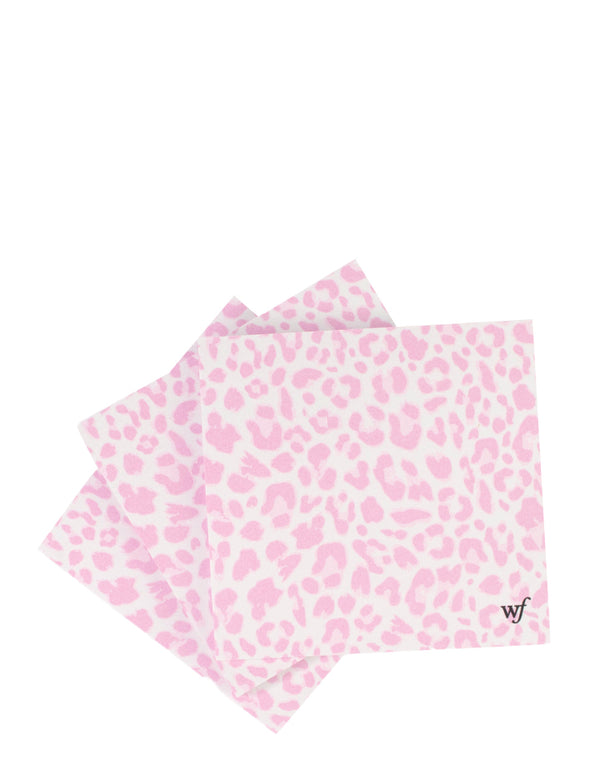 Wildflower Sticky Notes Pink Meow Cute Leopard Office 2