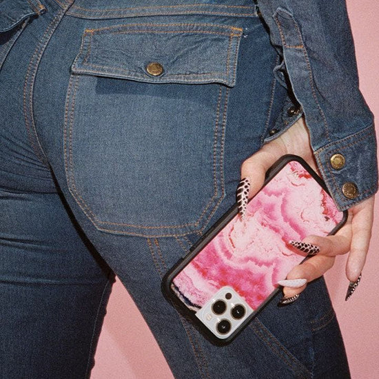 Lifestyle Image 02 Pink Stone iPhone Case