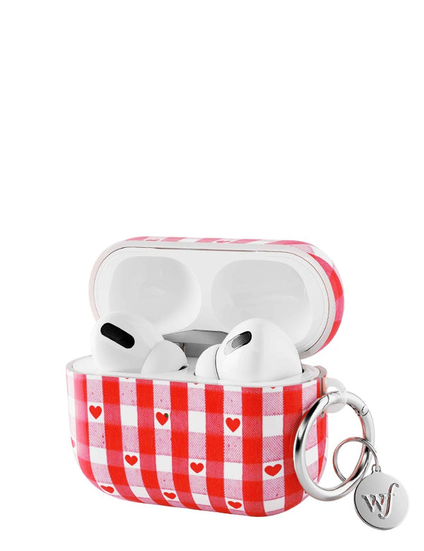 Red Gingham AirPods 