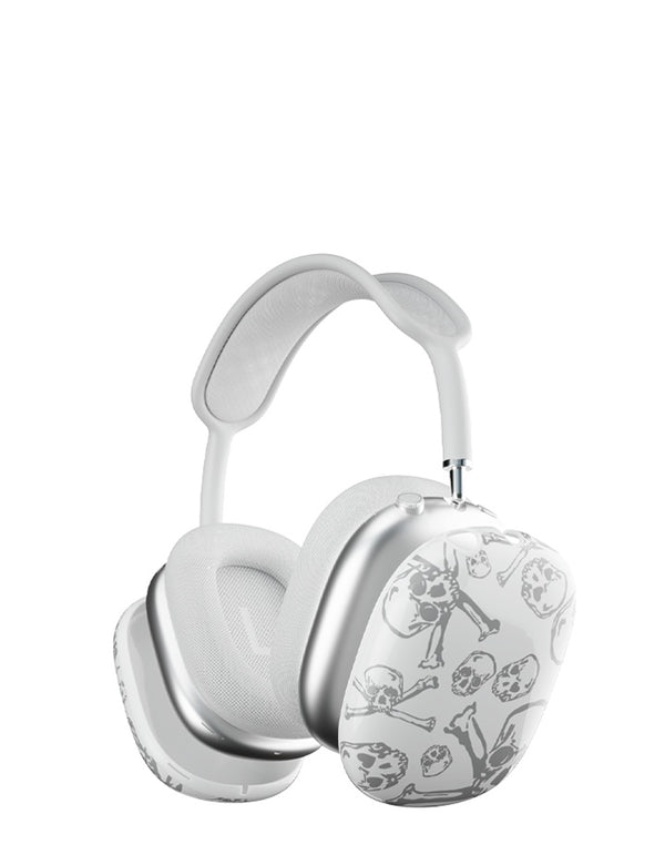 Wildflower Skull Girl AirPods Max Cover