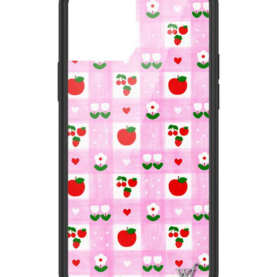 Wildflower iPhone case 12/12 Pro An Apple A Day Fruit Flowers