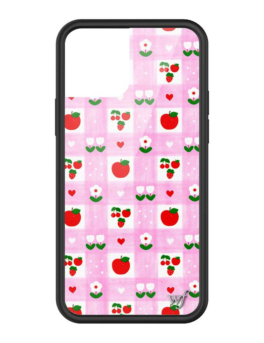 Wildflower iPhone case 12/12 Pro An Apple A Day Fruit Flowers