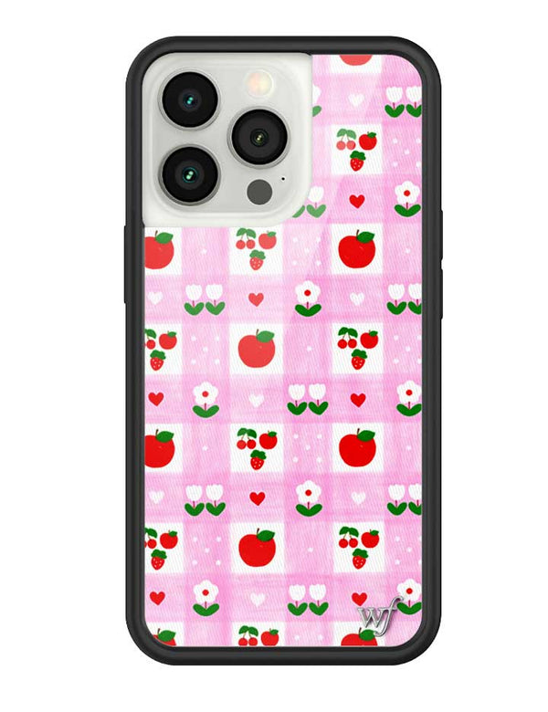 Wildflower iPhone case 13 Pro An Apple A Day Fruit Flowers