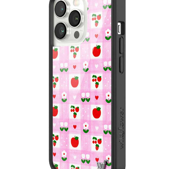 Wildflower iPhone case 13 Pro An Apple A Day Fruit Flowers