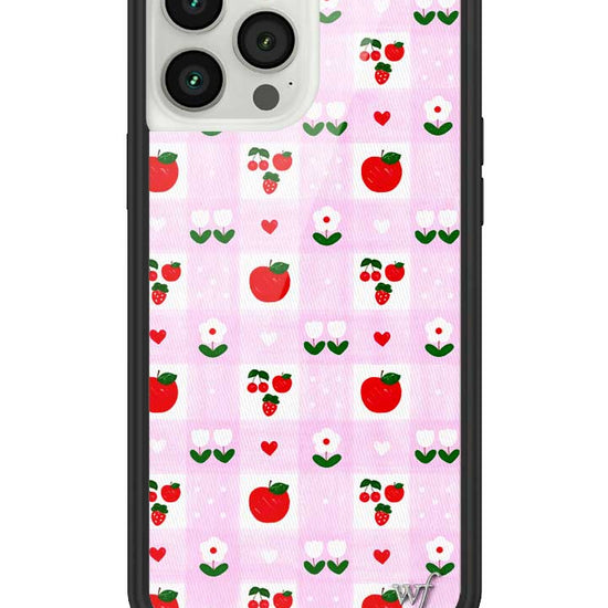 Wildflower iPhone case 13 Pro Max An Apple A Day Fruit Flowers