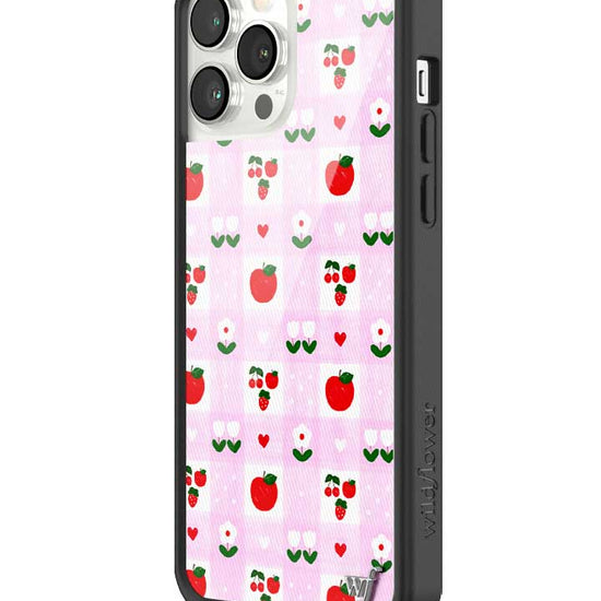 Wildflower iPhone case 13 Pro Max An Apple A Day Fruit Flowers