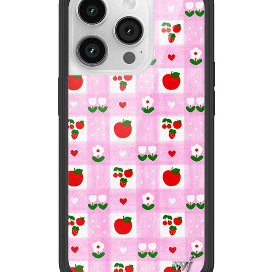 Wildflower iPhone case 14 Pro An Apple A Day Fruit Flowers