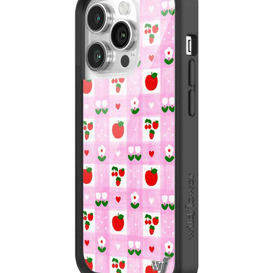 Wildflower iPhone case 14 Pro An Apple A Day Fruit Flowers