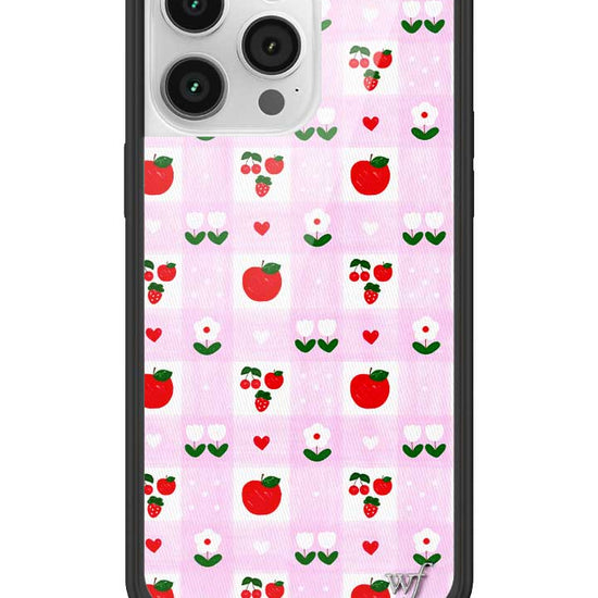 Wildflower iPhone case 14 Pro Max An Apple A Day Fruit Flowers