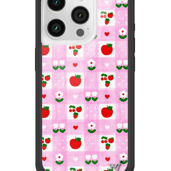 Wildflower iPhone case 15 Pro An Apple A Day Fruit Flowers