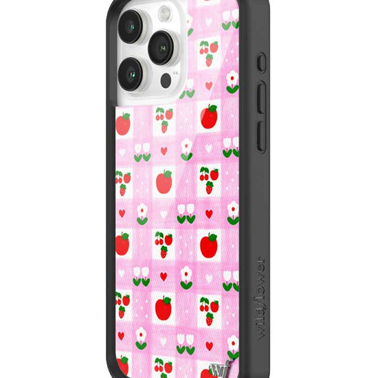 Wildflower iPhone case 15 Pro Max An Apple A Day Fruit Flowers