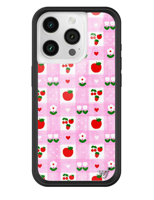 Wildflower iPhone case 16 Pro An Apple A Day Fruit Flowers