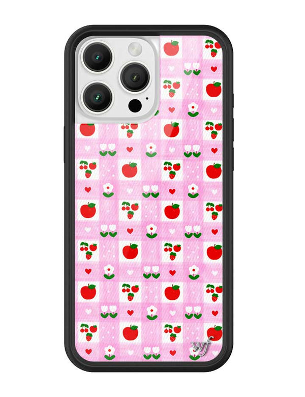 Wildflower iPhone case 16 Pro Max An Apple A Day Fruit Flowers