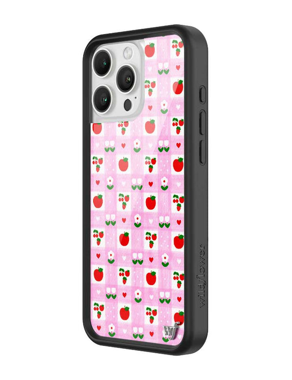 Wildflower iPhone case 16 Pro Max An Apple A Day Fruit Flowers