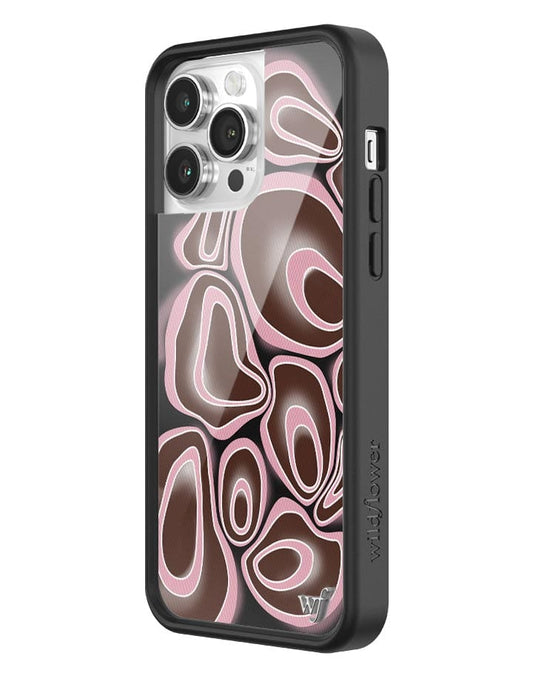 Wildflower Black and Pink Floral iPhone 14 Pro Max Case – Wildflower Cases