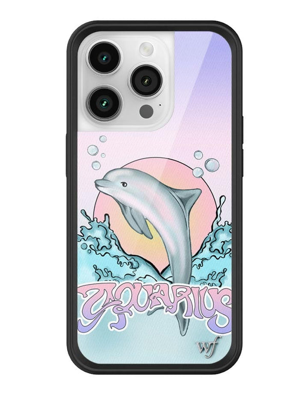 wildflower aquarius iphone 14 pro case