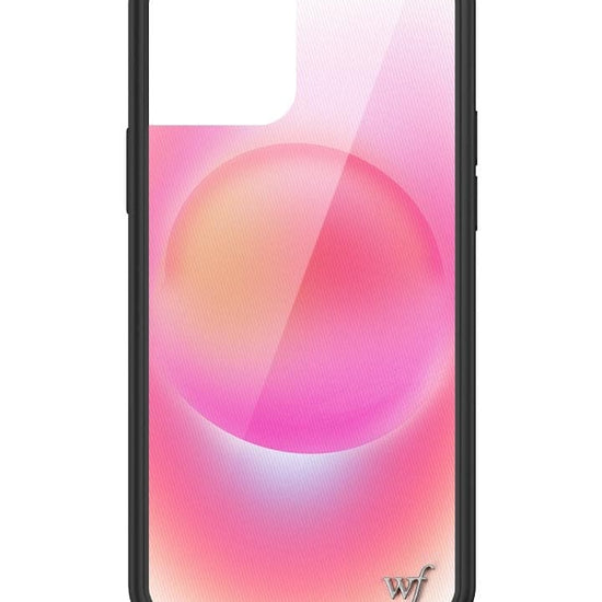 Wildflower Hot Pink Aura iPhone 12 / 12 Pro Case