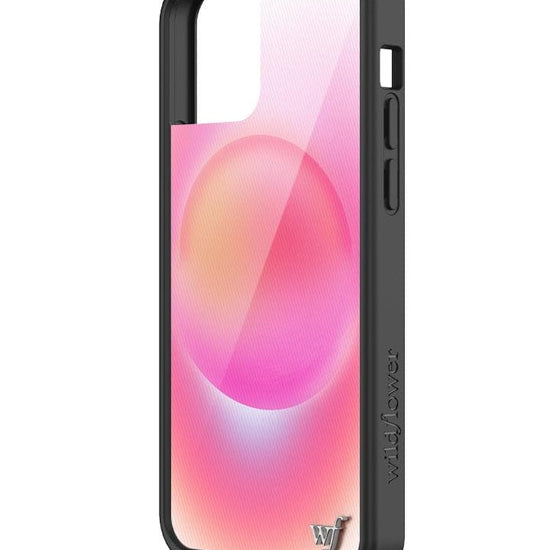 Wildflower Hot Pink Aura iPhone 12 / 12 Pro Case