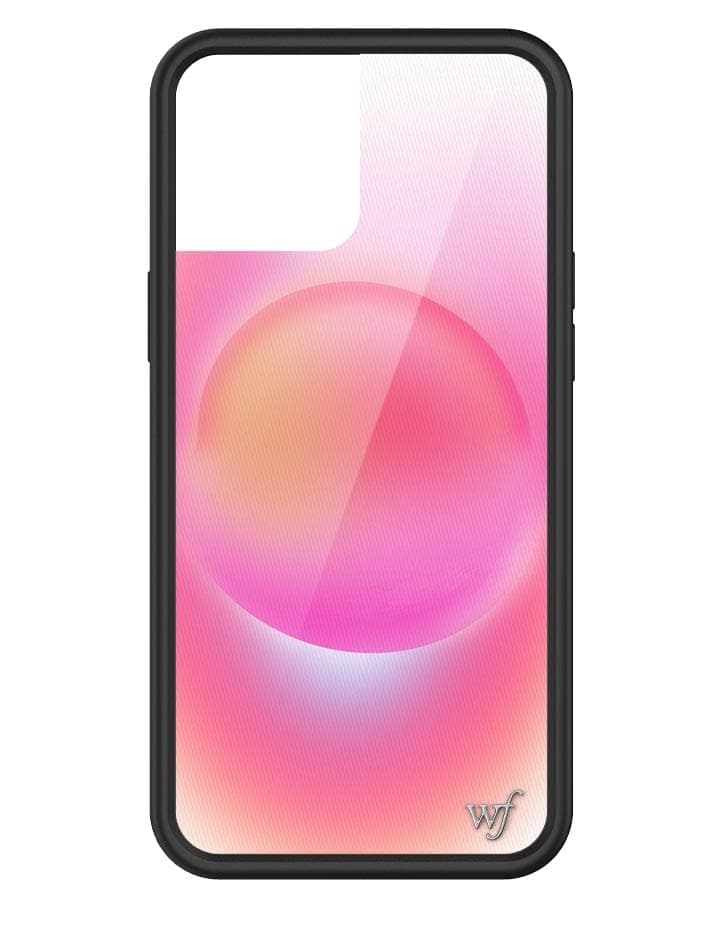 Wildflower Hot Pink Aura iPhone 12 Pro Max Case