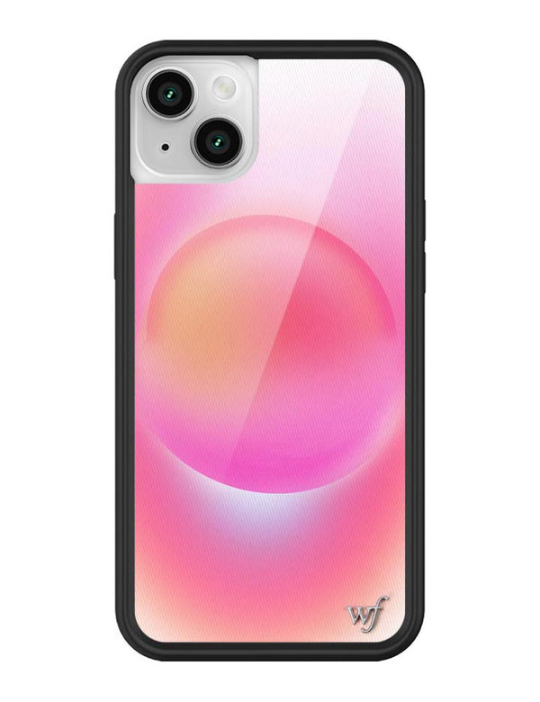 Wildflower Hot Pink Aura iPhone 14 Case