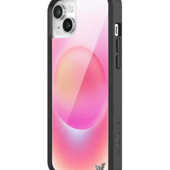 Wildflower Hot Pink Aura iPhone 14 Case