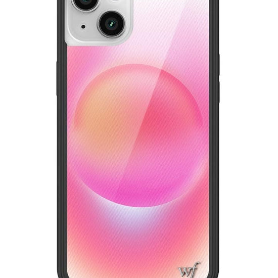 Wildflower Hot Pink Aura iPhone 14 Plus Case