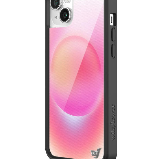 Wildflower Hot Pink Aura iPhone 14 Plus Case