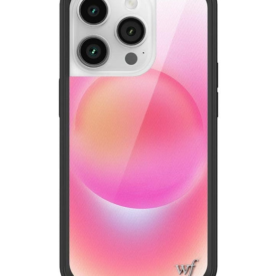 Wildflower Hot Pink Aura iPhone 14 Pro Case