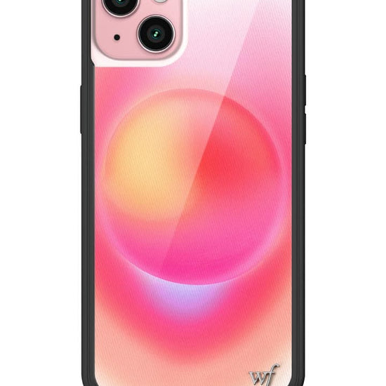 Wildflower Hot Pink Aura iPhone 15 Plus Case