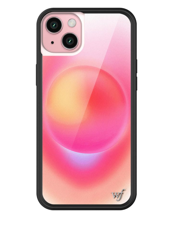 Wildflower Hot Pink Aura iPhone 15 Plus Case