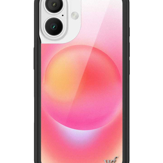 Wildflower Hot Pink Aura iPhone 16 Case