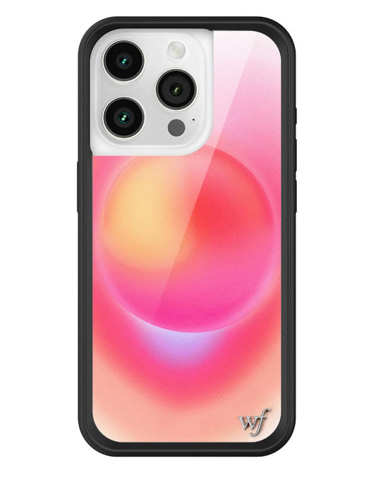 Wildflower Hot Pink Aura iPhone 16 Pro Case