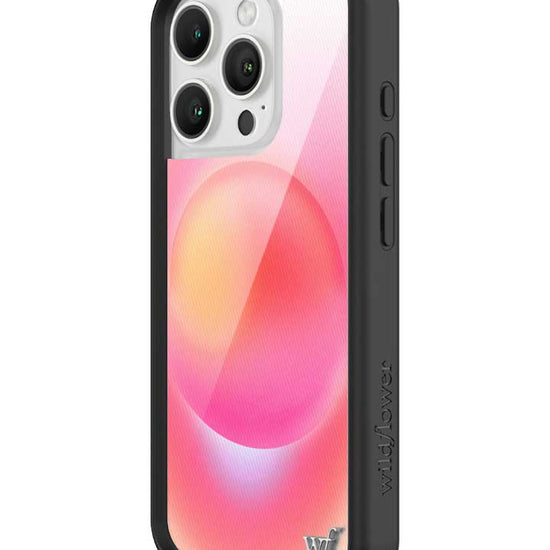 Wildflower Hot Pink Aura iPhone 16 Pro Case